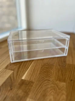 Basic u0026 More Makeup Organizer m. 2 Skuffer. 22,5x17x9,7cm> Julegaver Til Hende|Makeup & Tilbehør