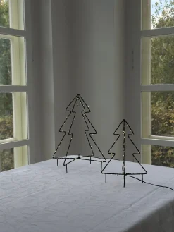 Basic u0026 More Metal Juletræ 50 LED (25cm)><noscript><img width=