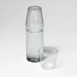 NINE MILK Karaffel + 2 stk Glas Klar> Julegaver Til Hende|Kander & Karafler