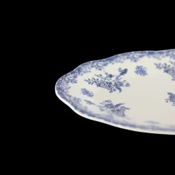 Basic u0026 More Oval Fad DINNA (30,6x21x2,4 cm) Blå><noscript><img width=