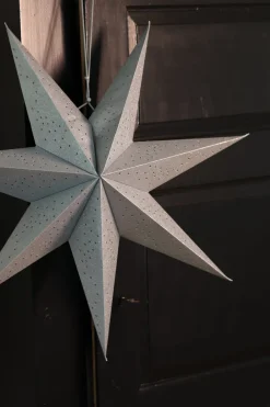 Basic u0026 More Papirsstjerne til Ophæng Sølv (45cm)> Julepynt & Dekoration|Jul