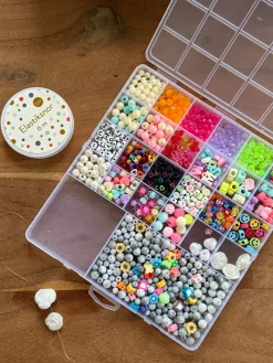 Basic u0026 More Perler i æske m/25 rum><noscript><img width=