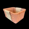 Ukendt Plastik kurv 2/pk - Ekstra Mini, Terracotta 13,7 x 11cm>Børn Opbevaring|Opbevaring