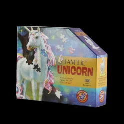 Basic u0026 More Puslespil Unicorn 100 brikker>Børn Legetøj &Amp; Spil