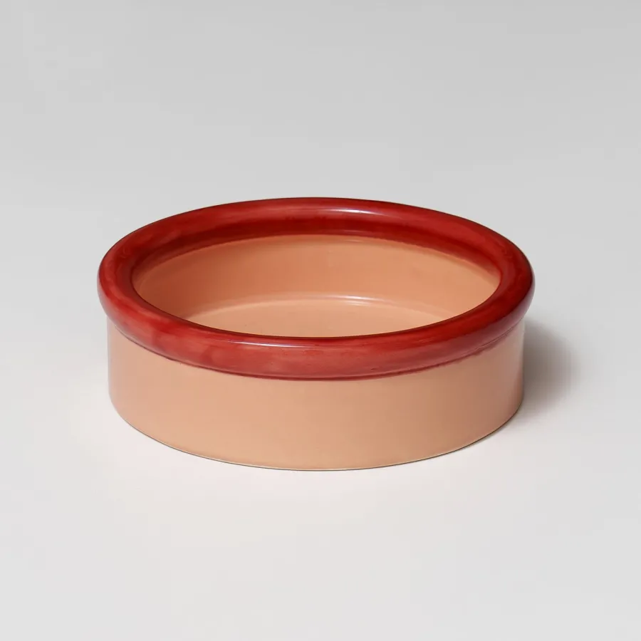 NINE ROD Skål (7 x 23,3cm) Koral og Rød> Julegaver Til Hende|Skåle & Fade