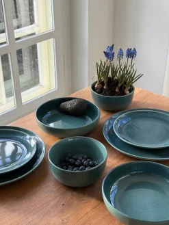 Basic u0026 More Skål ANDREA i Grøn (Ø20x5,5cm)><noscript><img width=