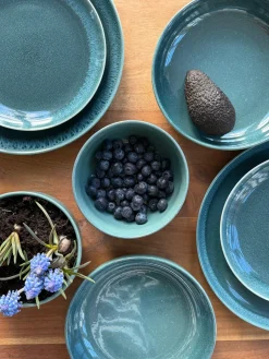 Basic u0026 More Skål ANDREA i Grøn (Ø20x5,5cm)><noscript><img width=