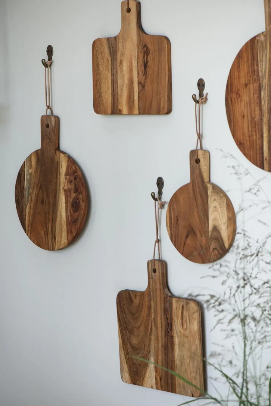 IB Laursen Skærebræt rundt m/håndtag> Tapasbrætter|Tapas & Skærebrætter