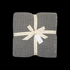 Monday Sunday Sofie plaid 100%bomuld 140x200cm, grå> Tæpper & Plaider