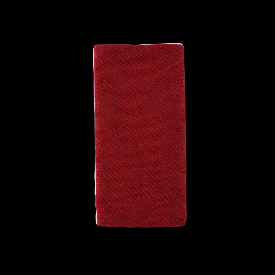 Basic u0026 More Stofserviet i Jacquard METTE (40x40cm) Kirsebær Rød> Julegaver Til Hende|Servietter