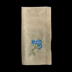 Basic u0026 More Stofserviet m Blomst ETLA (40x40cm)> Julegaver Til Hende|Servietter