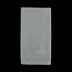 Basic u0026 More Stofserviet m.hulsøm, 45x45cm, 100% bomuld, Grå> Servietter