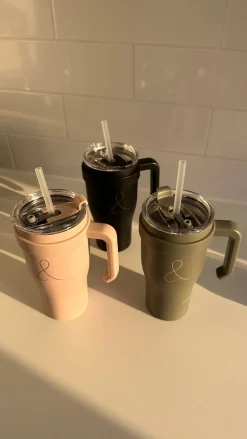 Basic u0026 More Termokop FRISO i Grøn (550ml)><noscript><img width=