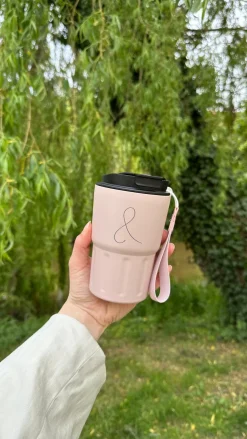 Basic u0026 More Termokop GABE i Rosa (350ml)> Termo- & Vandflasker