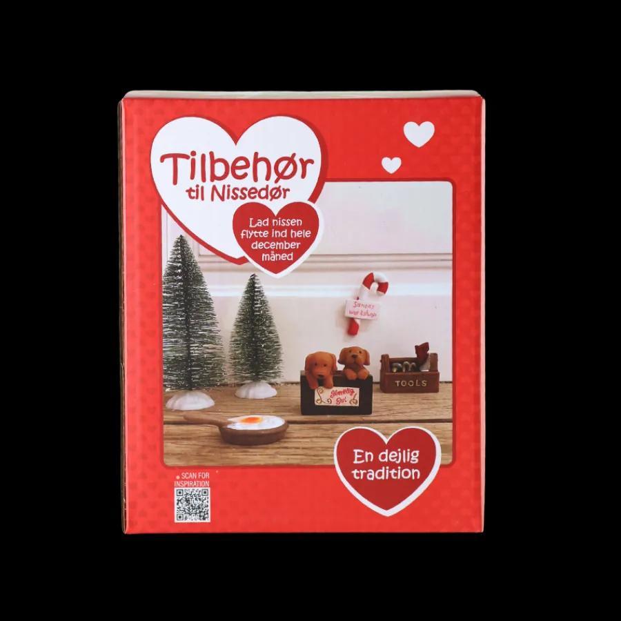 Ukendt Tilbehør til Nissedør, 6 dele> Julepynt & Dekoration|Jul