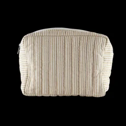 Basic u0026 More Toilettasker m Beige og Brun Stribe EASON ( 27x10x20cm) Stor><noscript><img width=