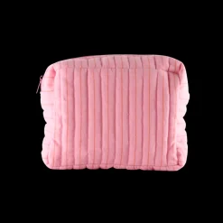 Basic u0026 More Toilettasker m Lyserød og Orange Stribe EASON ( 27x10x20cm) Stor><noscript><img width=