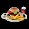 Basic u0026 More Trælegetøj Burger Sæt>Børn Legetøj &Amp; Spil