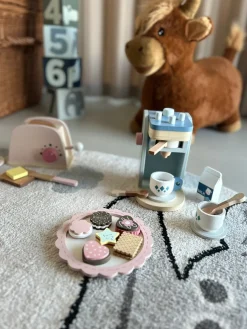 Basic u0026 More Trælegetøj Småkage Sæt><noscript><img width=