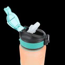 Basic u0026 More Vandflaske i Orange/Grøn DIDI (1liter)><noscript><img width=