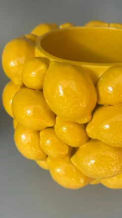 Basic u0026 More Vase BRITT (15cm) Gul><noscript><img width=