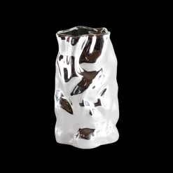 Basic u0026 More Vase GAFUR (Ø15 x 25,5cm) Silver Farve> Julegaver Til Hende|Vaser & Krukker