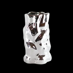 Basic u0026 More Vase GAFUR (Ø15 x 25,5cm) Silver Farve><noscript><img width=