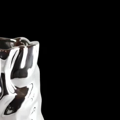 Basic u0026 More Vase GAFUR (Ø15 x 25,5cm) Silver Farve><noscript><img width=