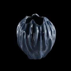 Basic u0026 More Vase i Kermaik FABIA (Ø18,2 x 20,7cm) Blå><noscript><img width=