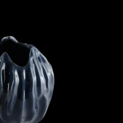 Basic u0026 More Vase i Kermaik FABIA (Ø18,2 x 20,7cm) Blå><noscript><img width=