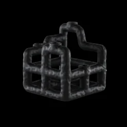 Villa Interior Villa - Lysestage Lyng Sort Polyresin (21 x 23 cm)> Julegaver Til Hende|Lysestager & Stearinlys