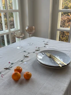 Basic u0026 More Vinglas AISYA Brun m. Transparent Stilk> Julegaver Til Hende|Vinglas