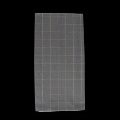 Basic u0026 More Viskestykke i Grå m Stribe BENNIE (50x70cm)> Viskestykker