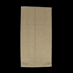 Basic u0026 More Viskestykke i Grøn m Sort Stribe CAELIE (50x70cm)> Viskestykker